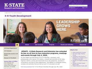
                            8. Kansas 4-H Youth Development
