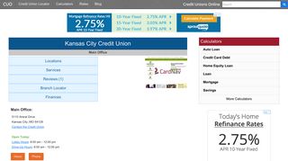 Kansas City Credit Union - Kansas City, MO - Kccu Net Portal