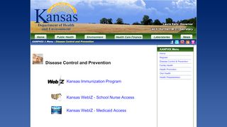 
                            3. Kansas Public Health Information Exchange - KANPHIX - Kansas Webiz Portal