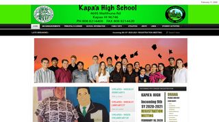 
                            6. Kapa'a High School