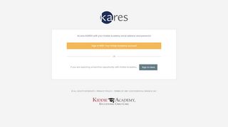 
                            3. KARES · Kiddie Academy - Kares Portal