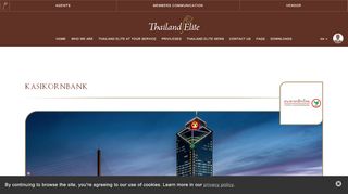 KASIKORNBANK - Thailand Elite Official website - K Cyber Banking Sme Portal