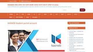 
                            5. KASNEB Student portal account | KASNEB CPA| ATD| CS ... - Kasneb Student Portal