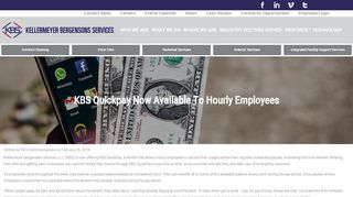 KBS Quickpay Now Available To Hourly Employees ...