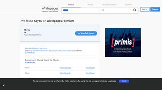 Kbyou in Pennsylvania (PA) | 3 records found | Whitepages - Kbyou Login Page