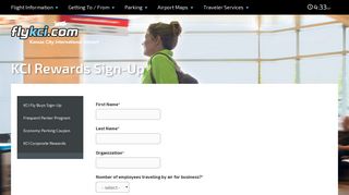 KCI Rewards Sign-Up - Kansas City International Airport - Kci Rewards Login
