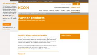 
                            4. KCOM - Partner products - KCOM Business - Kcom Partner Portal
