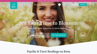 
Keen: Psychics Reading or Tarot Reading via Phone or Chat  
