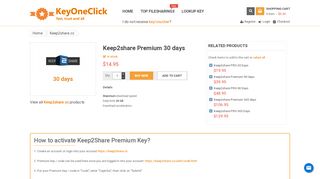 
                            5. Keep2share Premium Key 30 days via Paypal - Official K2S ... - Keep2share Portal 2017