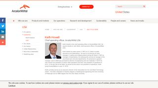 Keith Howell - Add title here :: ArcelorMittal USA - Ak Steel Supplier Portal