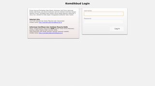 
                            1. Kemdikbud Login - Pdun Data Kemdikbud Go Id Portal