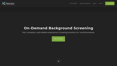 Kennect  On-Demand Background Screening for Small Businesses