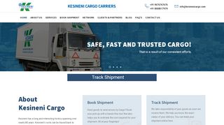 
                            5. Kesineni Cargo Booking System :: Home - Kesineni Travels Portal