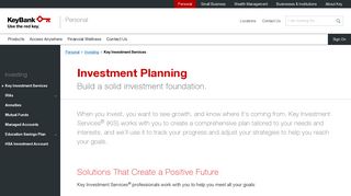 
                            6. Key Investment Services | KeyBank - Kis Online Portal