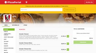 
                            4. KFC, Polkowice. Sprawdź Menu. Zamów Online - PizzaPortal - Kfc Pizza Portal