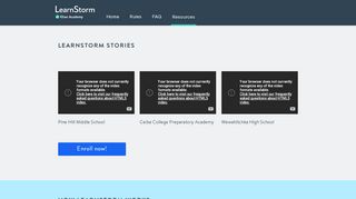 
                            7. Khan Academy LearnStorm Resources - Learn Storm Portal
