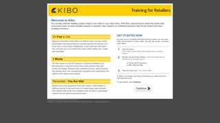 
                            7. Kibo® Welcome to Kibo - Shopatron Sign Up