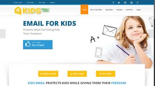 KidsEmail - Safe Email for Kids! - Zoobuh Portal