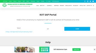 
                            3. KIIT SAP Portal | KIIT - Kiitee Portal