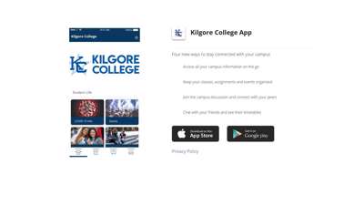 Kilgore College App - OOHLALA mobile app