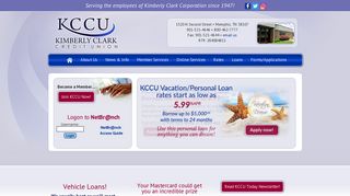 Kimberly Clark Credit Union :: KCCU - Kccu Net Portal