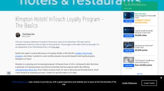 
                            3. Kimpton Hotels' InTouch Loyalty Program – The Basics – The ... - Kimpton Intouch Sign In
