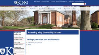 
                            2. King University | How to Login - King University Student Portal