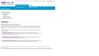 
                            5. Kinkos Services - FedEx Services - FedEx Kinkos DocStore