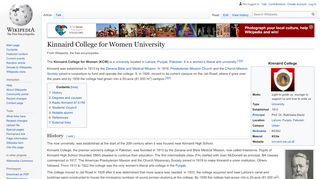 
                            4. Kinnaird College for Women University - Wikipedia - Cms Portal Kinnaird