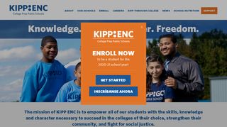 
KIPP ENC: Home  
