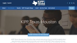 
KIPP Texas-Houston - KIPP Texas Public Schools  
