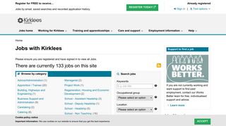 
                            6. Kirklees Council - Jobs and careers - Kirklees Business Solutions Portal