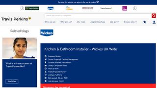 
                            6. Kitchen & Bathroom Installer - Wickes UK Wide job in Watford ... - Wickes Installer Sign In