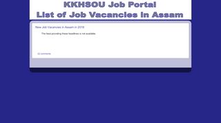 
                            1. KKHSOU Job Portal - Kkhsou Job Portal