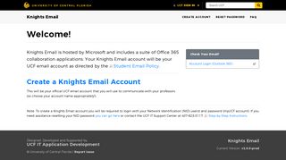 
                            2. Knights Email | UCF - University of Central Florida - Ucf Office 365 Portal