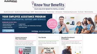 Know Your Benefits - Autonation Benefits Portal