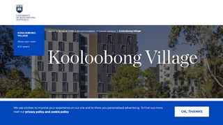 
                            8. Kooloobong Village @ UOW - Uow Accommodation Portal