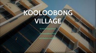 
                            6. Kooloobong Village - Uow Accommodation Portal