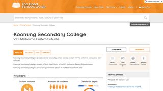 
                            4. Koonung Secondary College | Good Schools Guide - Koonung Secondary College Compass Portal