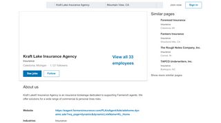 
                            3. Kraft Lake Insurance Agency | LinkedIn - Kraft Lake Insurance Portal