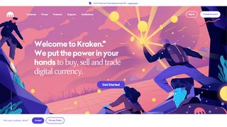 
Kraken: Bitcoin & Cryptocurrency Exchange | Bitcoin Trading ...  
