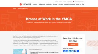 
Kronos at Work in the YMCA | Kronos
