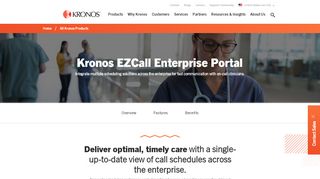 
                            6. Kronos EZCall Enterprise Portal for Healthcare Scheduling ... - Ezcalls Portal