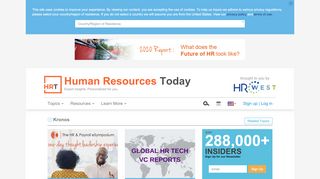 
                            14. Kronos - Human Resources Today - Kronos Community Portal