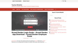 
                            8. Krowd Darden Login Guide - Krowd Darden Employee Portal - Krowd Dish Portal