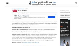 
Kum & Go Application, Jobs & Careers Online  
