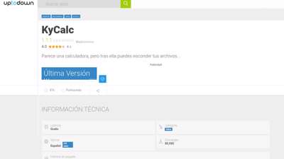 KyCalc 1.1.1 para Android - Descargar