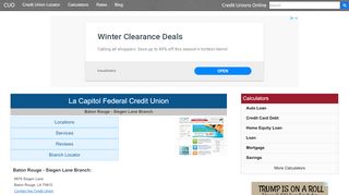 
                            3. La Capitol Federal Credit Union - Baton Rouge, LA at 8876 ... - Lacap Portal