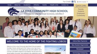 
La Joya Community High School - Home - Tolleson Union ...  
