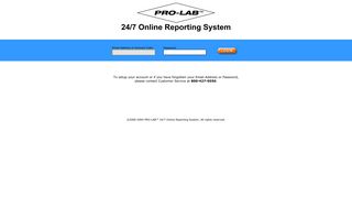 
                            1. Lab Results Login: PRO-LAB™ 24/7 Online Reporting System - Prolab Online Portal